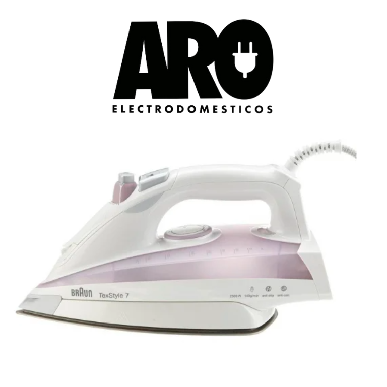 Plancha de Vapor Braun TS715 2300W Rosa