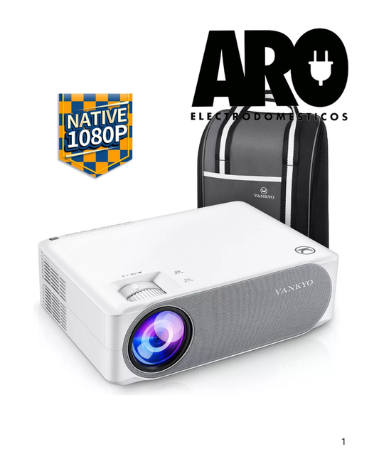 Proyector Vankyo V630 Full HD 1080P Blanco