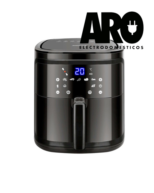 Freidora sin aceite Aigostar 7 L 1900 W – Negro